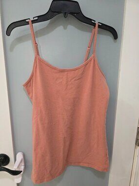 Torrid Women’s Pink Tank Top Size 1X Adjustable Straps Plus Size Cami
